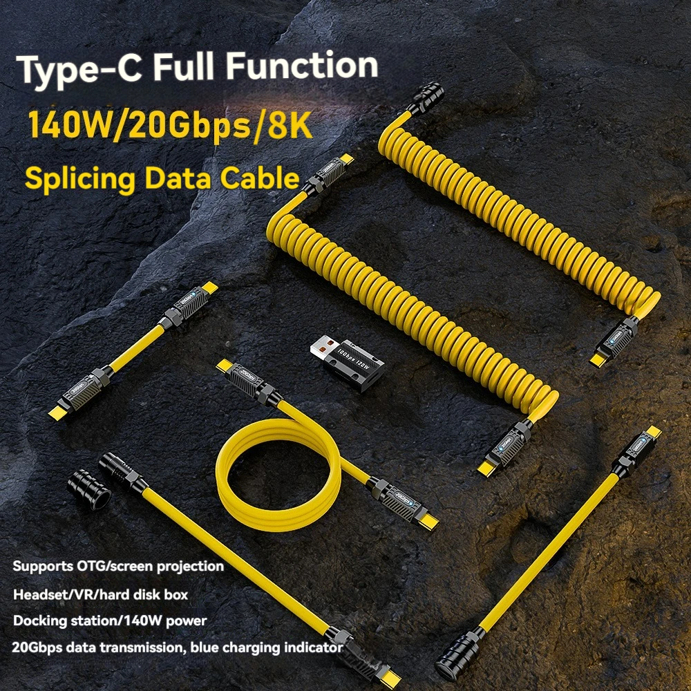 Diy Electronics Gadgets - ชุดสายดาต้า USB C 7in1 สำหรับงาน DIY