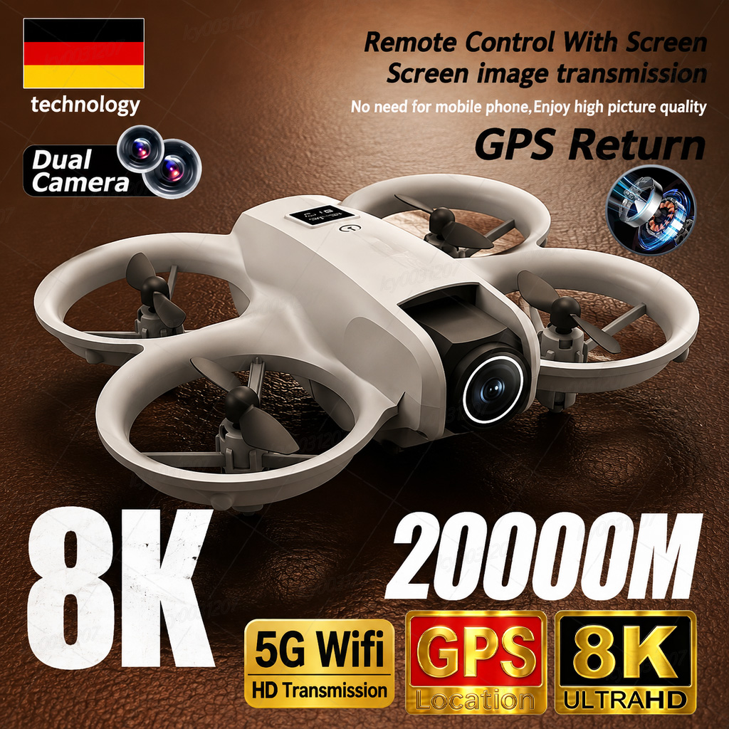 Electronics Gadgets Wholesale - โดรนพับได้รุ่นใหม่ปี 2026 มินิโดรนระดับมืออาชีพ 8K พร้อมระบบหลบหลีกสิ่งกีดขวาง ควบคุมด้วยรีโมทคอนโทรล