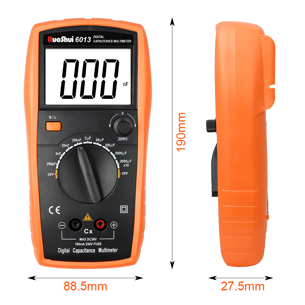 Electronics Quiz - เครื่องวัด LCR ดิจิตอล VICTOR 20000uF เครื่องวัดความจุแบบเหนี่ยวนำ