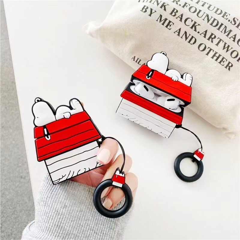 Electronics For Home - เคสซิลิโคน AirPods Pro ลายยอดนิยม ป้องกันการตกและนุ่มนวล เหมาะสำหรับหูฟังไร้สายบลูทูธรุ่นที่