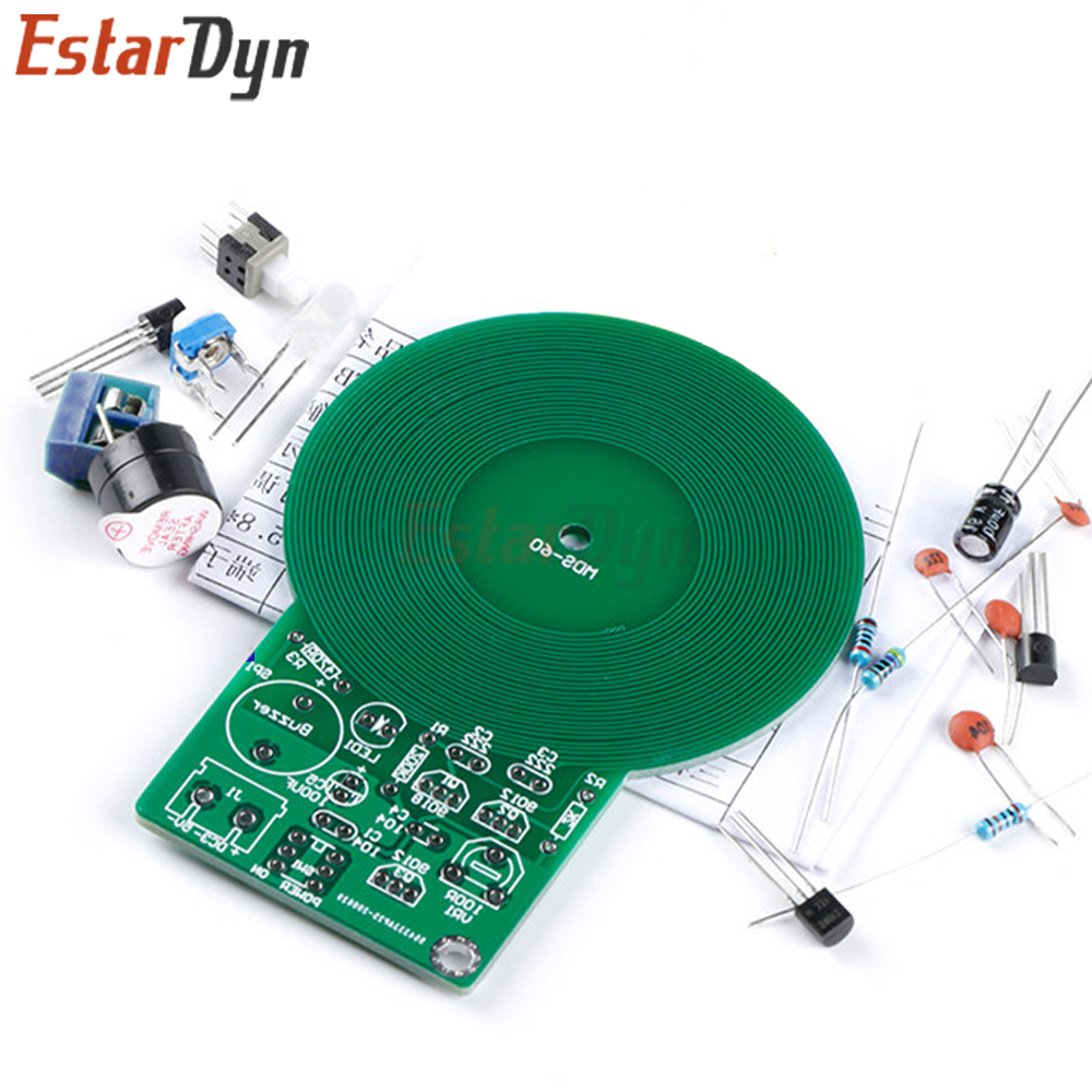 Diy Electronics Gadgets - JS-60 DIY ชุดเครื่องตรวจจับโลหะ DIY ชุดอิเล็กทรอนิกส์ DC