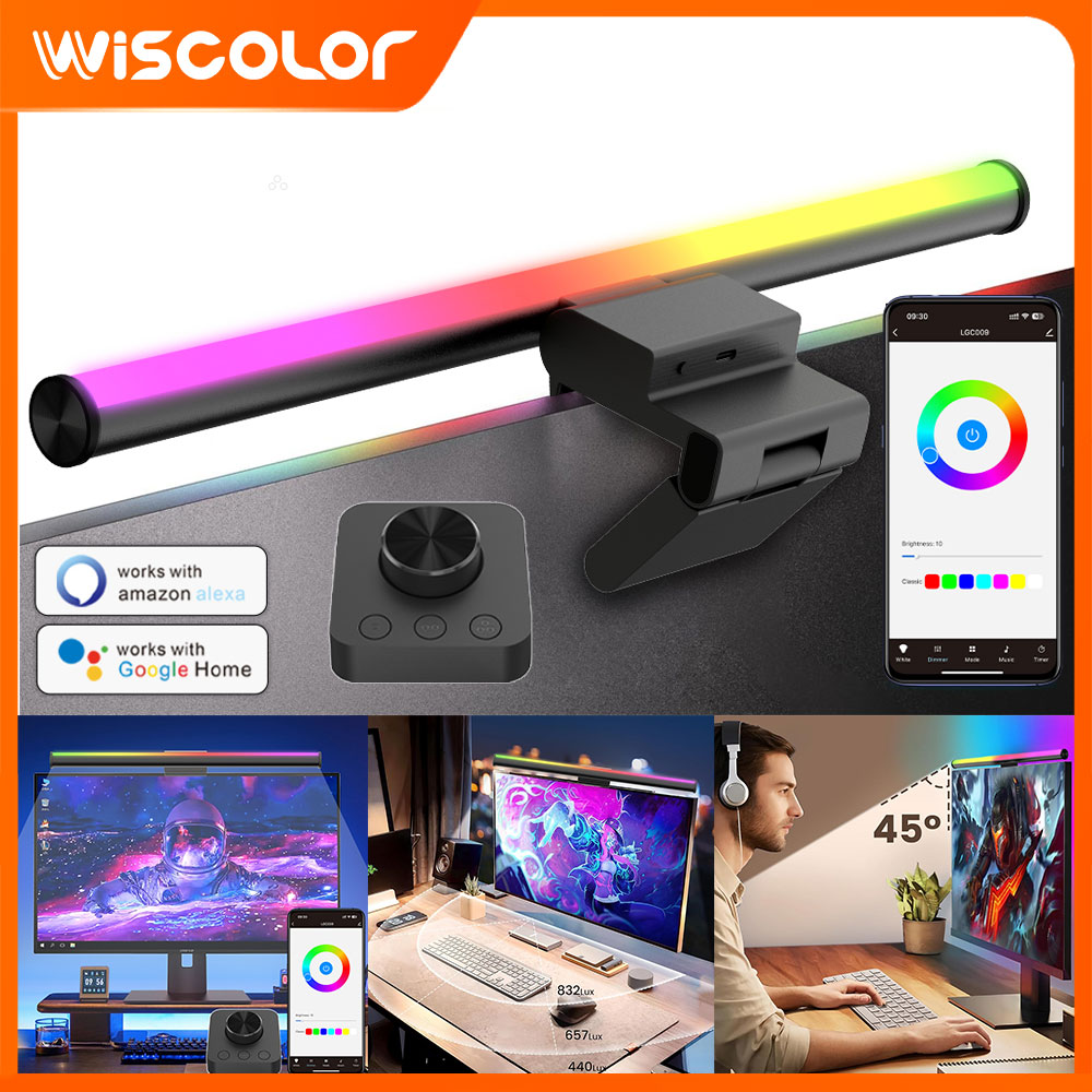 Rgb Desk Lamp Smart - ไฟ LED RGB Smart Wifi สำหรับจอภาพ