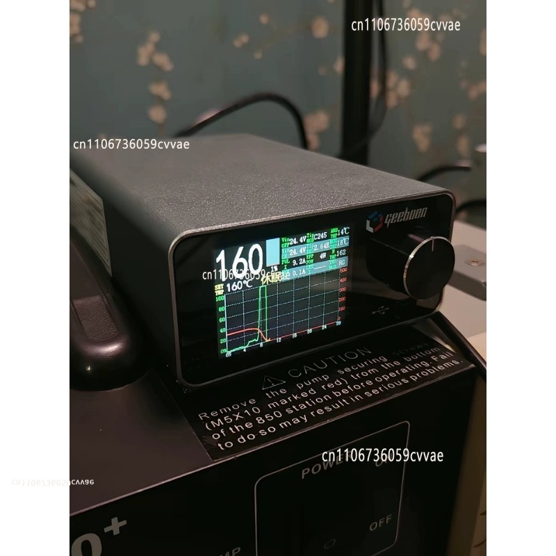 Electronic Gadgets - ชุดสถานีบัดกรี TC22 240W พร้อมขาตั้งหัวแร้ง SDC02 ด้ามจับ