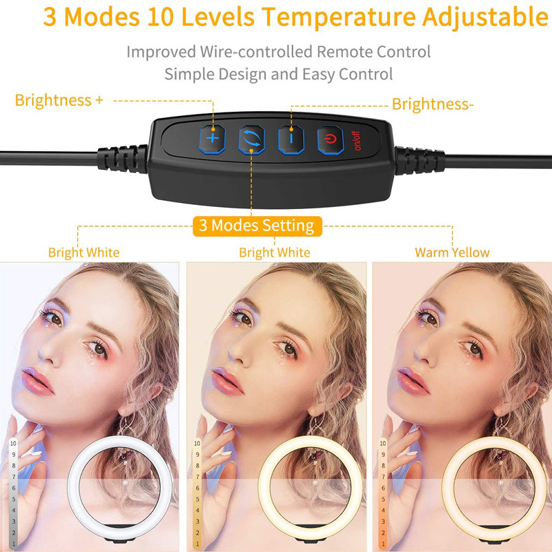 ไฟวงแหวน LED ขนาด 6/10/12 นิ้ว - Auto Tracking Tripod บทวิจารณ์และราคา