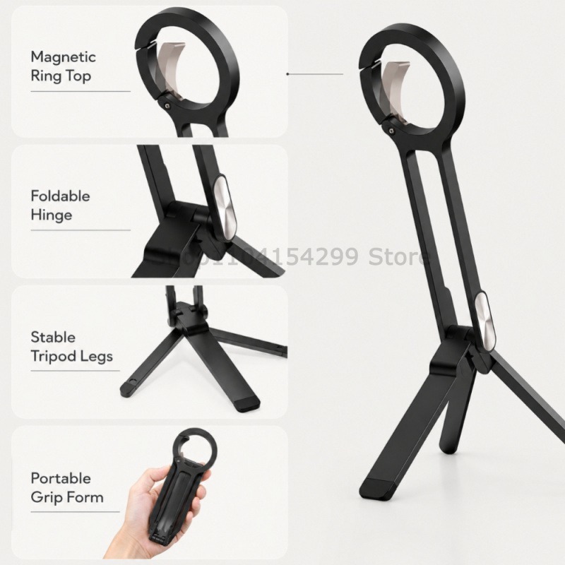 ที่วางโทรศัพท์แม่เหล็กแบบพกพา  - Auto Tracking Tripod บทวิจารณ์และราคา
