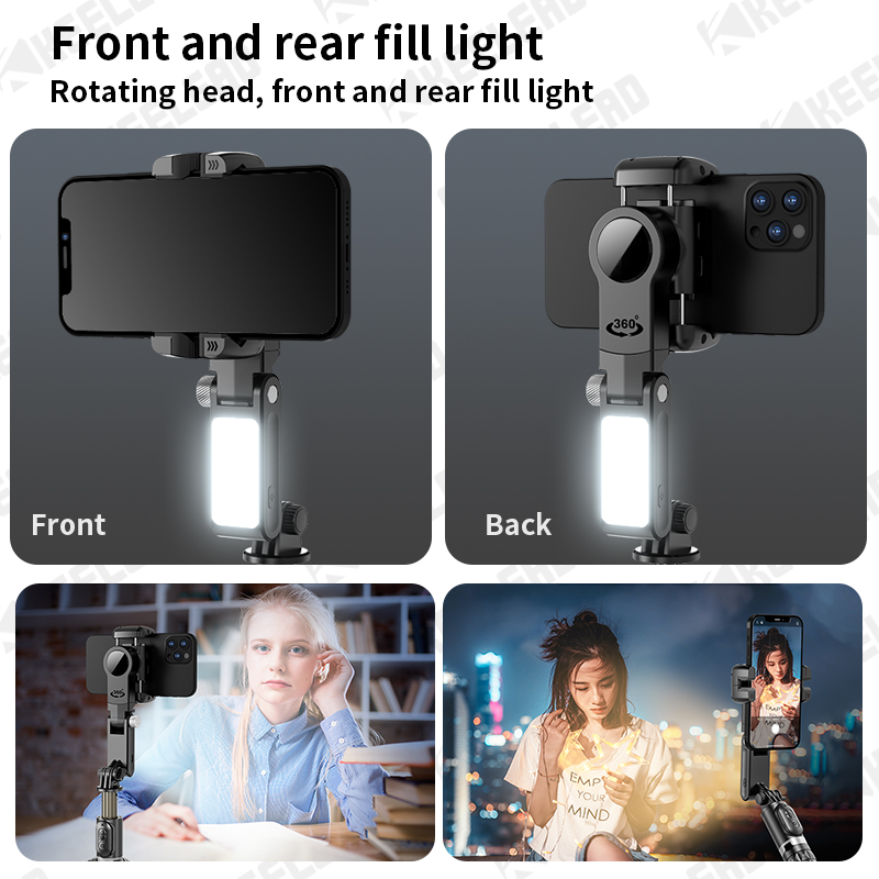 Q18 ไม้เซลฟี่แบบตั้งโต๊ะพร้อมโ - Auto Tracking Tripod บทวิจารณ์และราคา