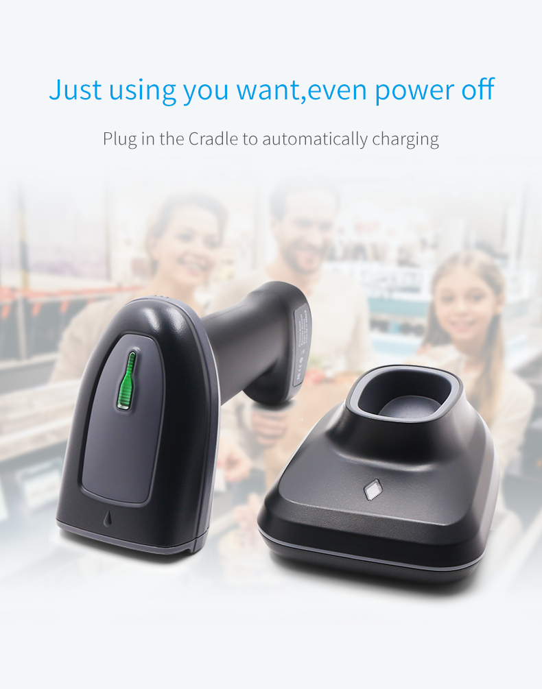 เครื่องสแกนบาร์โค้ดไร้สายพร้อม - Barcode Scanner Wireless บทวิจารณ์และราคา