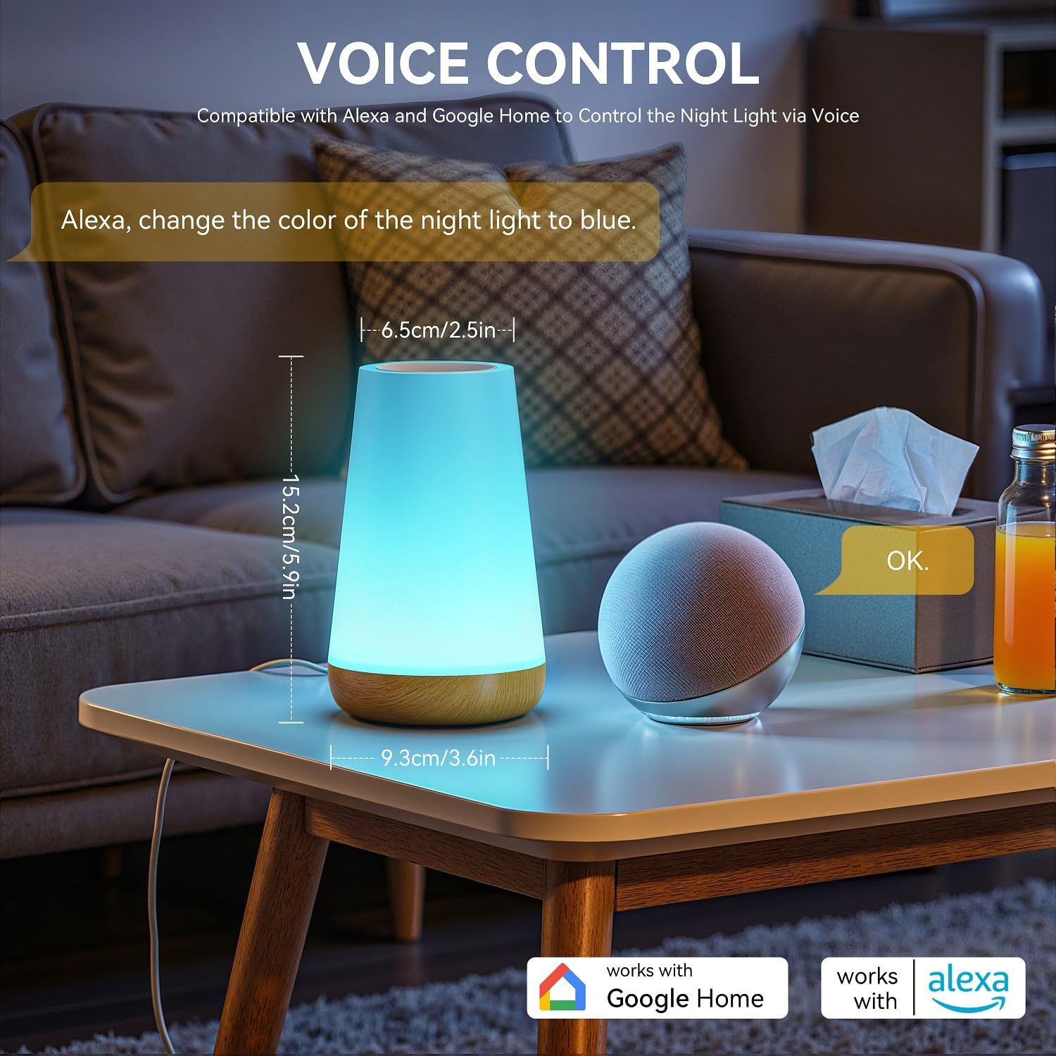 โคมไฟตั้งโต๊ะอัจฉริยะแบบชาร์จ  - Rgb Desk Lamp Smart บทวิจารณ์และราคา