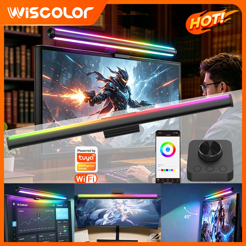 ไฟตกแต่งจอคอมพิวเตอร์แบบ LED R - Rgb Desk Lamp Smart บทวิจารณ์และราคา