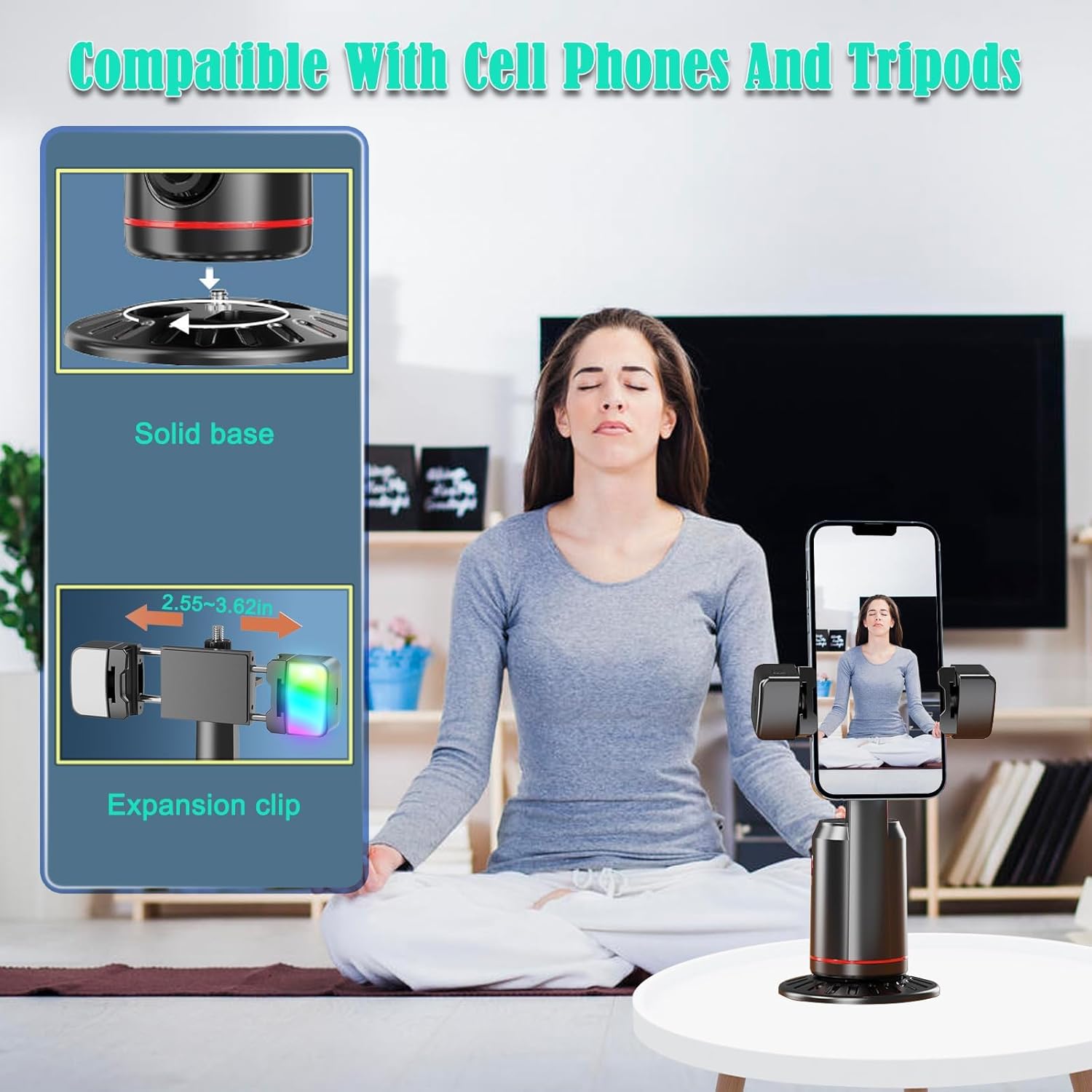 ขาตั้งกล้องติดตามใบหน้าอัตโนมั - Auto Tracking Tripod บทวิจารณ์และราคา
