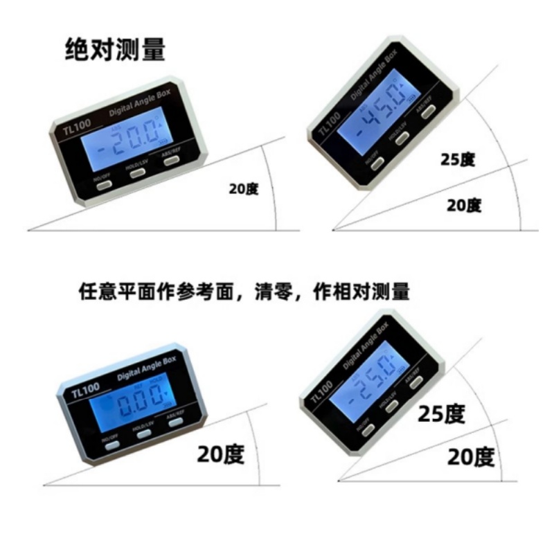 เครื่องวัดมุมในแนวนอนเครื่องวั - Electronic Gadgets บทวิจารณ์และราคา