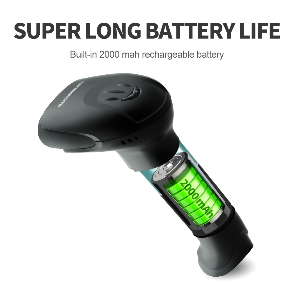 เครื่องสแกนบาร์โค้ดไร้สายแบบมื - Barcode Scanner Wireless บทวิจารณ์และราคา