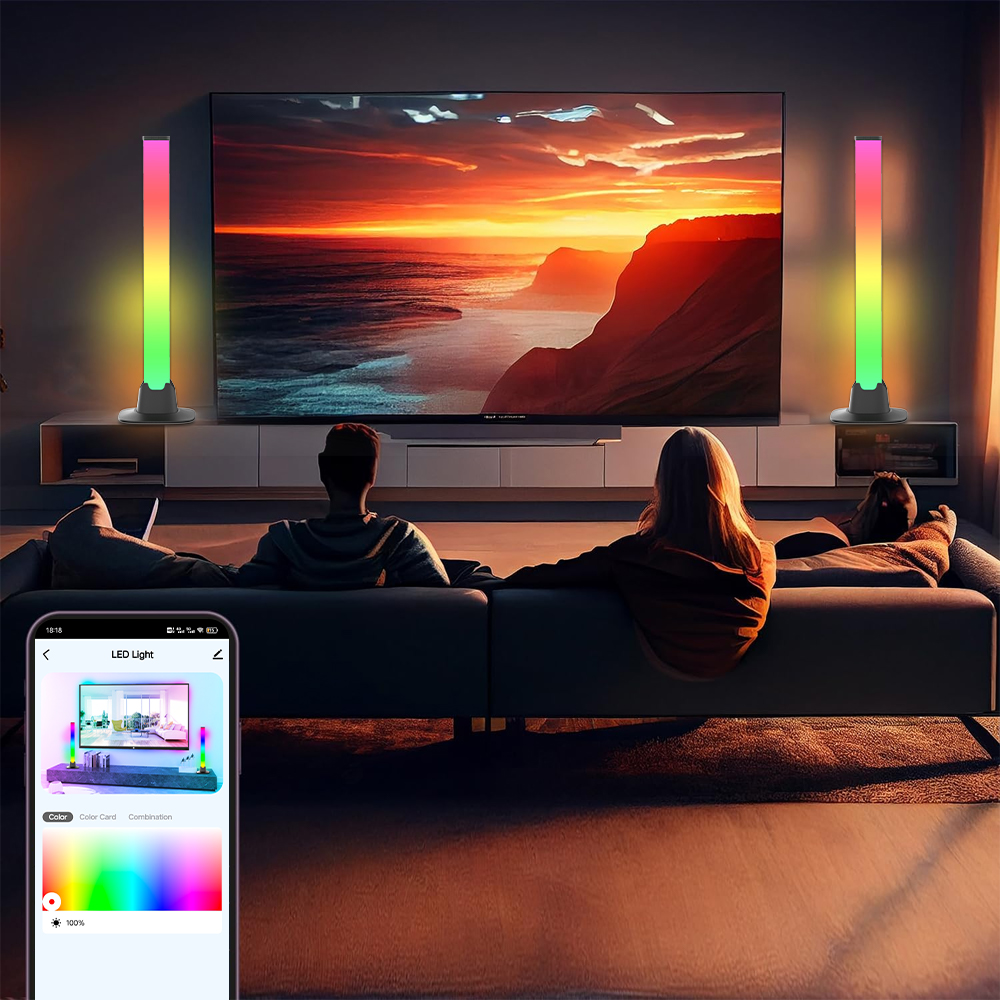ไฟ LED RGB บาร์บลูทูธ ตั้งค่าแ - Rgb Desk Lamp Smart บทวิจารณ์และราคา