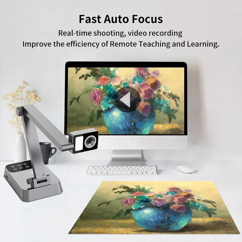 เครื่องฉายภาพพกพาสำหรับการศึกษ - Document Camera Visualizer บทวิจารณ์และราคา