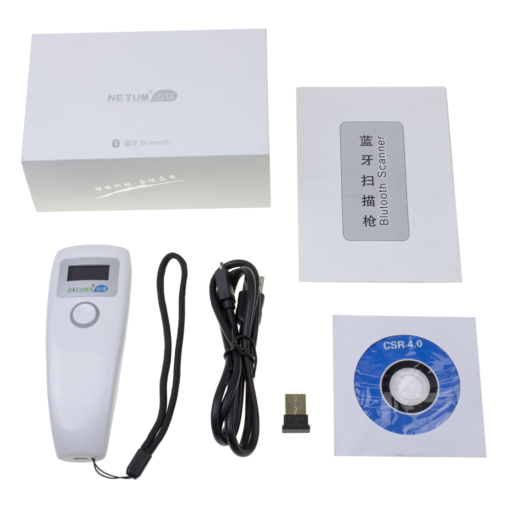 เครื่องสแกนบาร์โค้ดไร้สายบลูทู - Barcode Scanner Wireless บทวิจารณ์และราคา