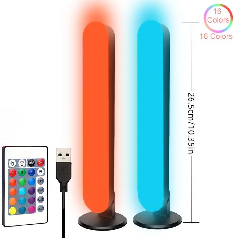 1/2 PC LED เดสก์ท็อปสมาร์ท RGB - Rgb Desk Lamp Smart บทวิจารณ์และราคา
