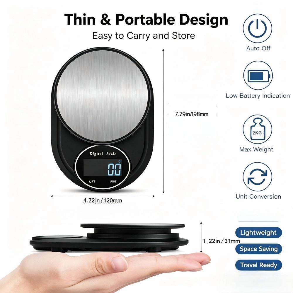 เครื่องชั่งดิจิตอลขนาดเล็กแบบพ - Electronics For Home บทวิจารณ์และราคา