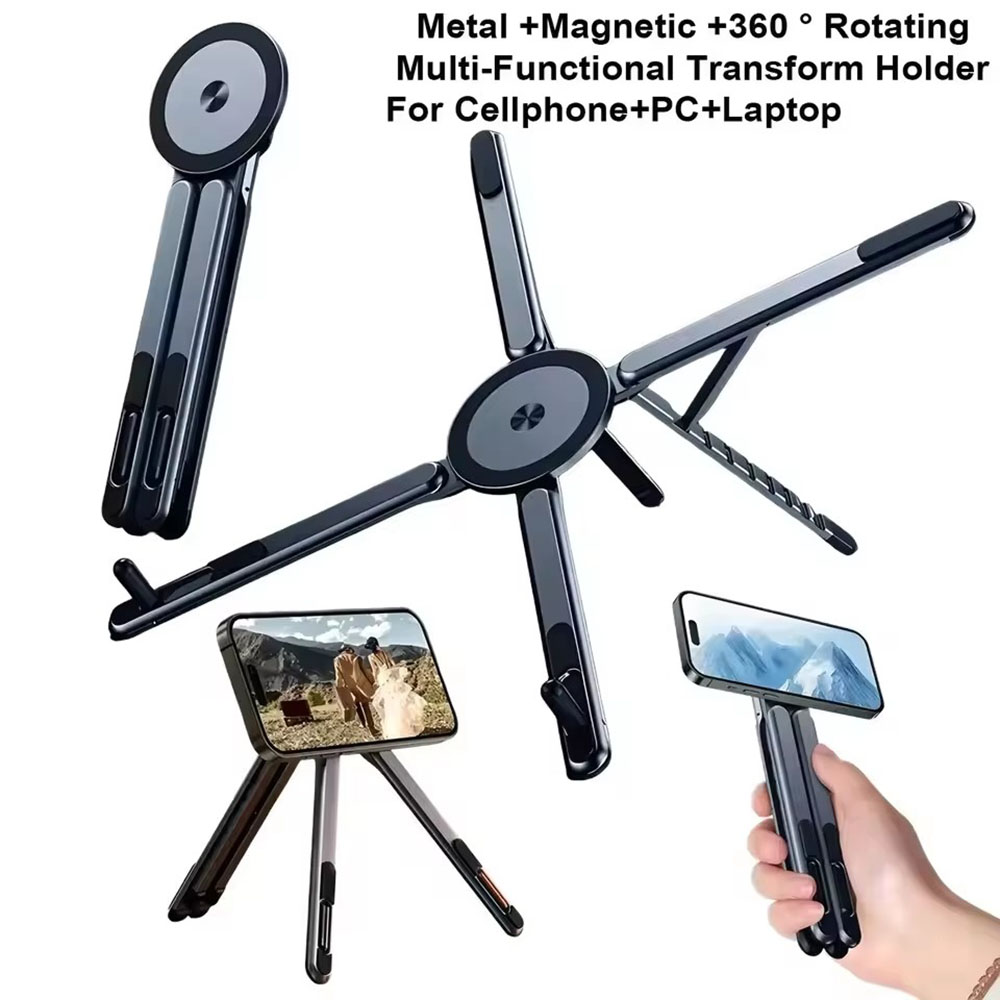ที่วางโทรศัพท์แม่เหล็กแบบพกพาแ - Auto Tracking Tripod บทวิจารณ์และราคา