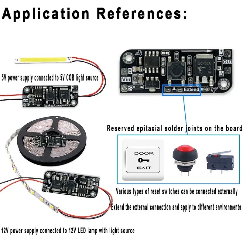 โมดูลปุ่มควบคุมการหรี่แสงแบบไม - Electronics & Gadgets Starting With D บทวิจารณ์และราคา
