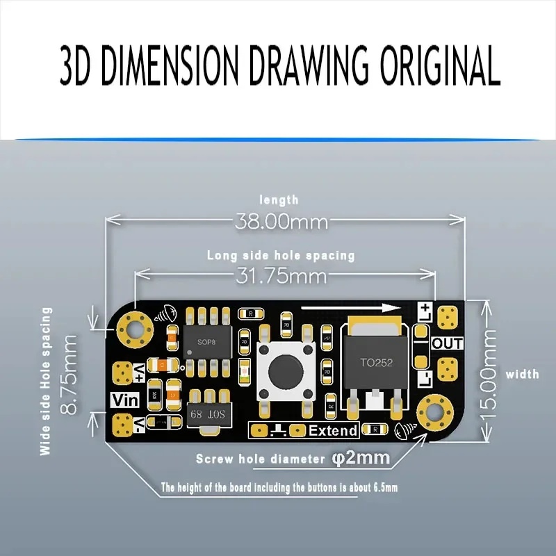 โมดูลปุ่มควบคุมการหรี่แสงแบบไม - Electronics & Gadgets Starting With D บทวิจารณ์และราคา