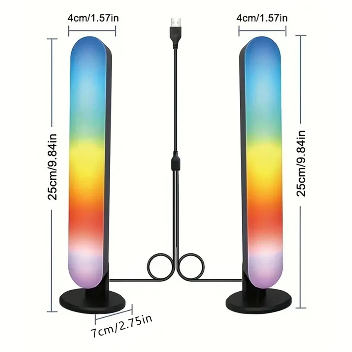 สมาร์ทไฟ LED Strip พร้อมรีโมทค - Rgb Desk Lamp Smart บทวิจารณ์และราคา
