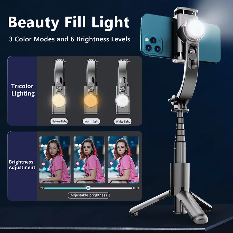AXNEN กิมบอลไม้เซลฟี่พร้อมขาตั - Auto Tracking Tripod บทวิจารณ์และราคา
